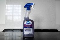 Dawn Professional kitchen surface degreaser spray bottle on a countertop