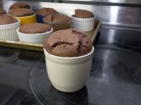 emile henry ramekin with souffle