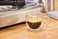 An espresso made using the Breville The Oracle Dual Boiler Espresso Machine
