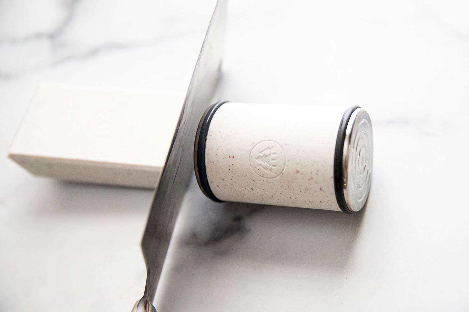 knife being sharpened with HORL 3 Cruise Knife Sharpener 