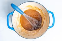 Misen Stainless Steel Whisk in a pot