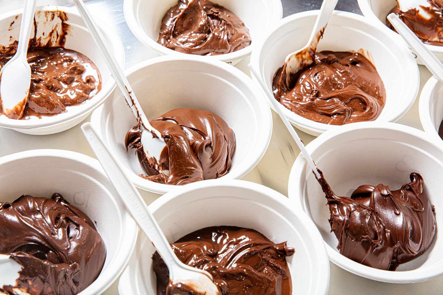 Various gianduja products