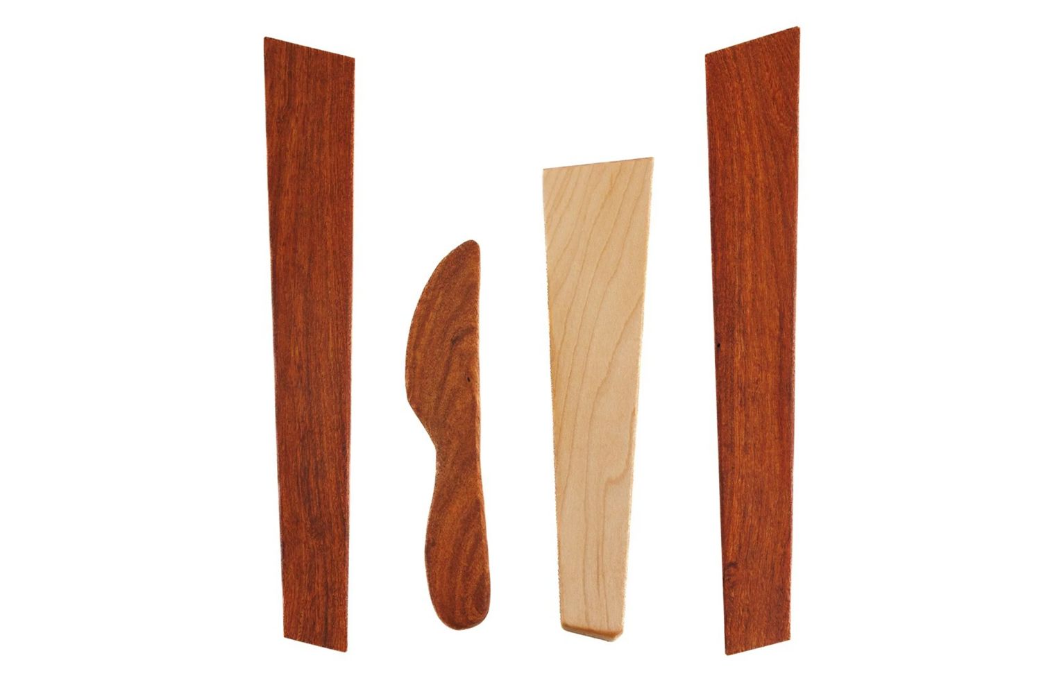 Boardsmith 4-Piece Wooden Utensil Set