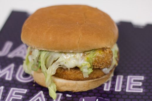 An Exploding Cheesy Chicken sandwich.