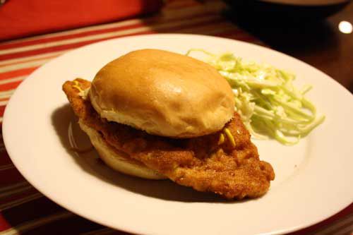 Pork Tenderloin Sandwich