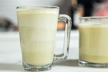 Pistacchio white hot chocolate