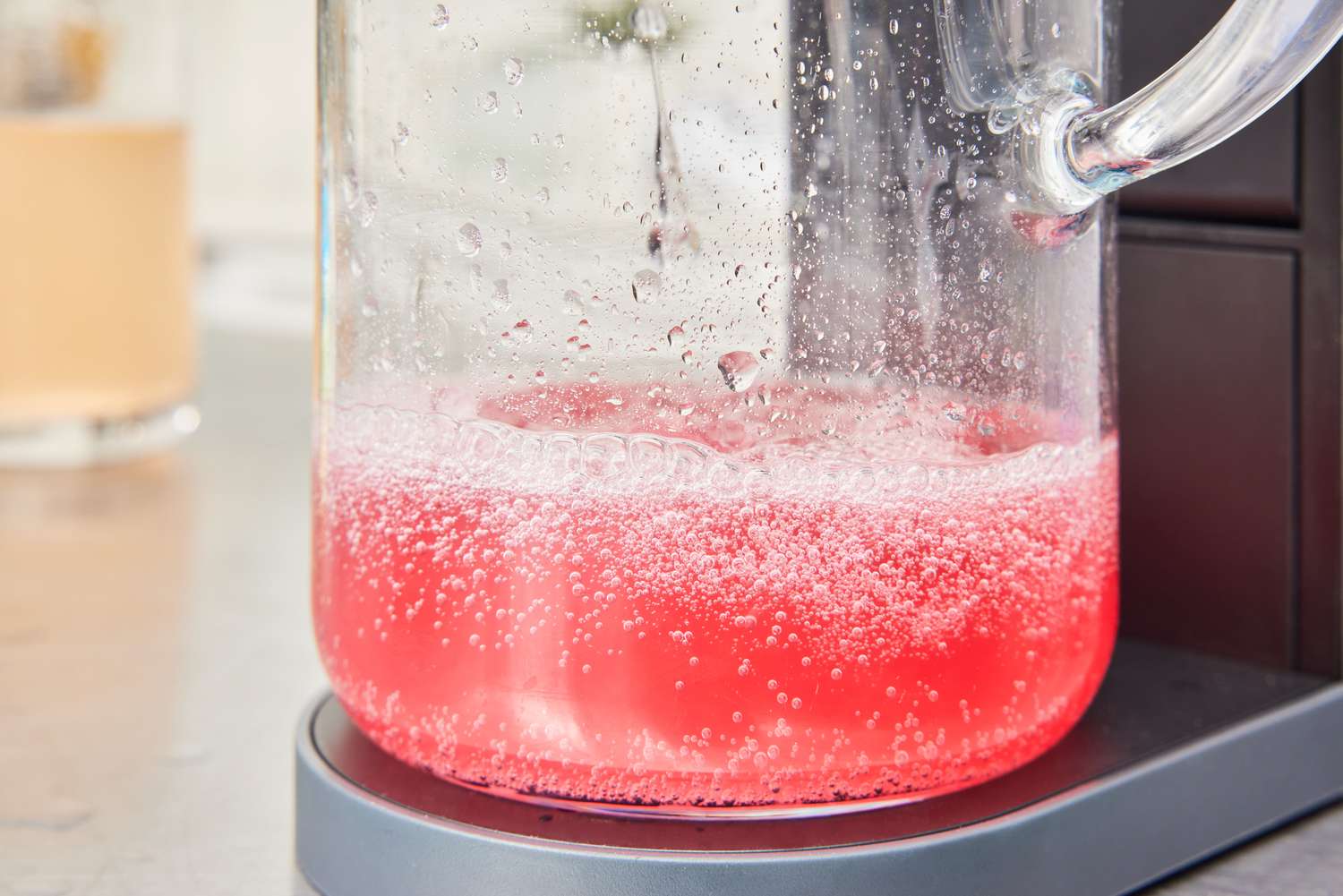 Closeup of drink on Ninja Thirsti Drink System