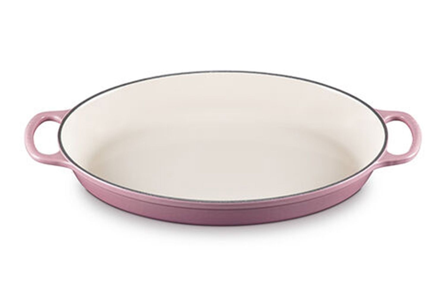 Signature Oval Baker Mauve Pink