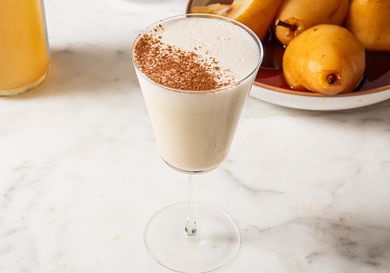 Side view of coquito