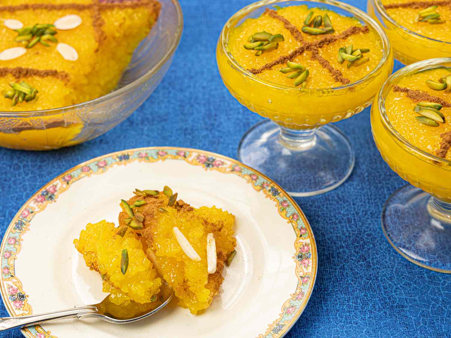 Side view of Sholeh Zard