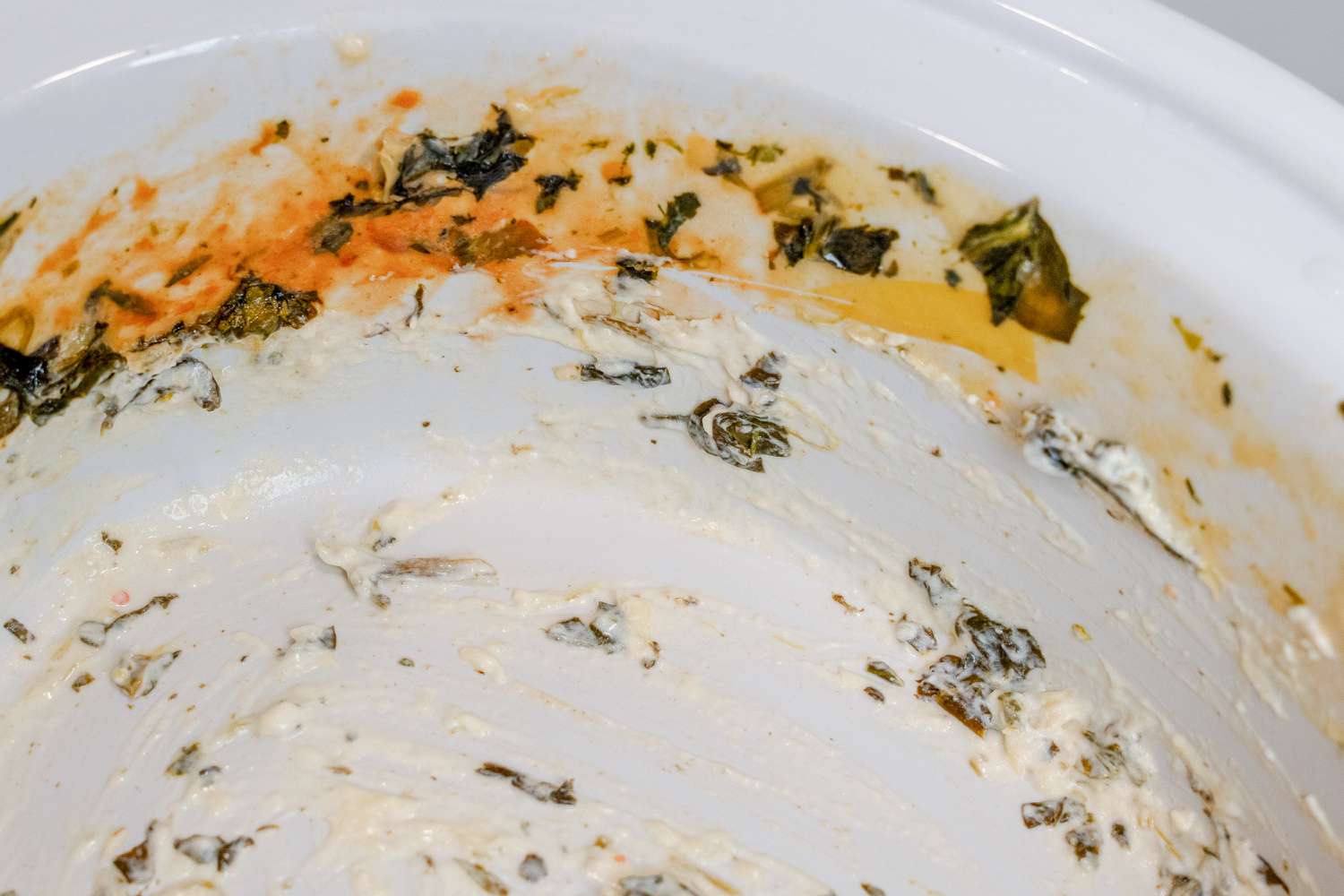 Crock Pot 2.5-Quart Mini Casserole Slow Cooker showing non-stick surface afterwards