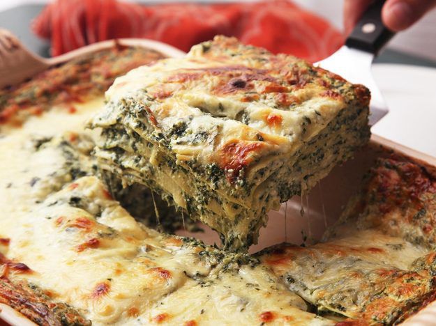 The Best Spinach Lasagna