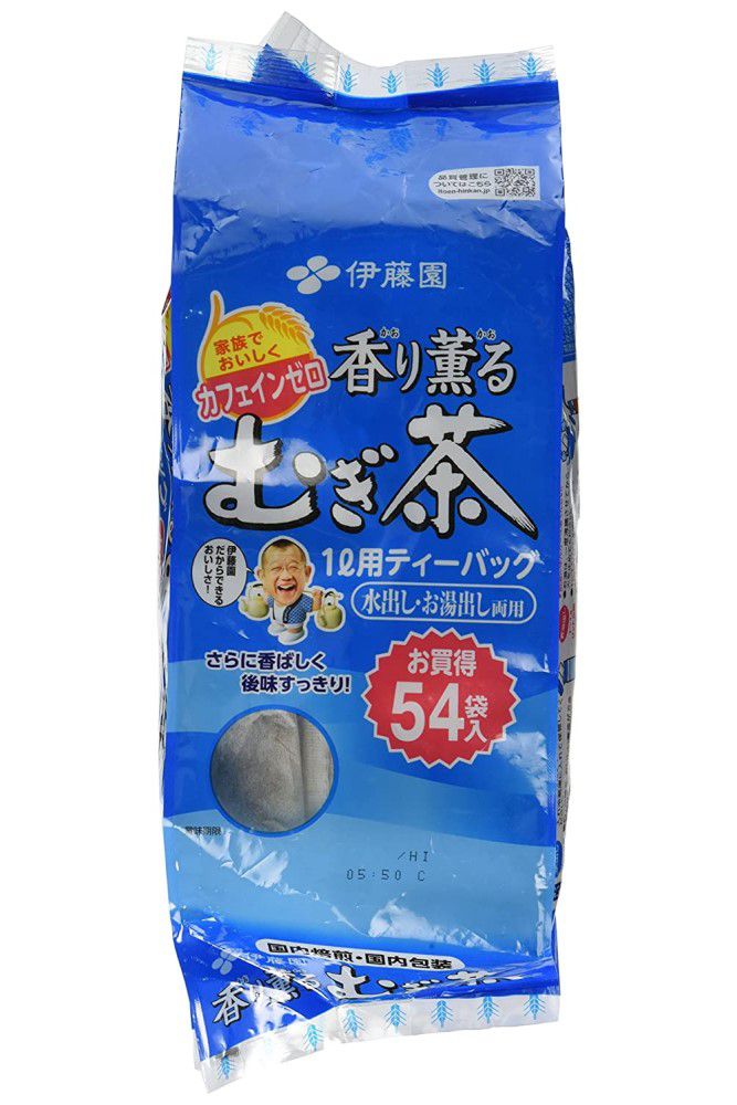 ITO EN Japanese Barley Tea Kaori Kaoru Mugichae Tea, 54 Bags
