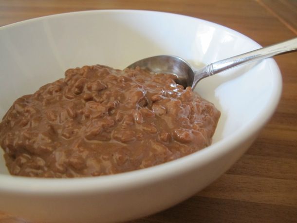 chocolate risotto