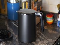 the zwilling kettle on a countertop