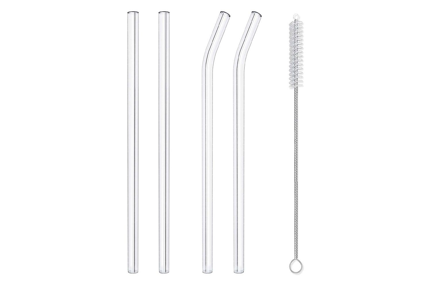 Hiware Glass Straws