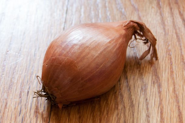 a whole bulb of shallot
