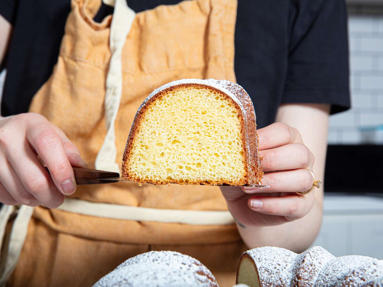 Side view of hot milk