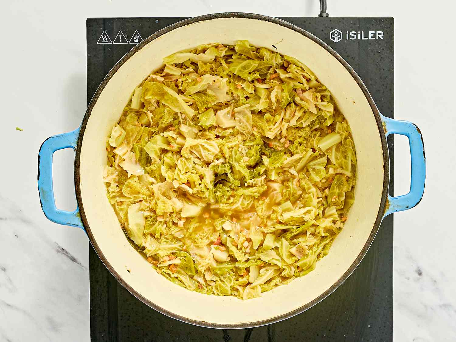 cooking cabbage step