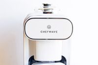 closeup view of the chefwave logo