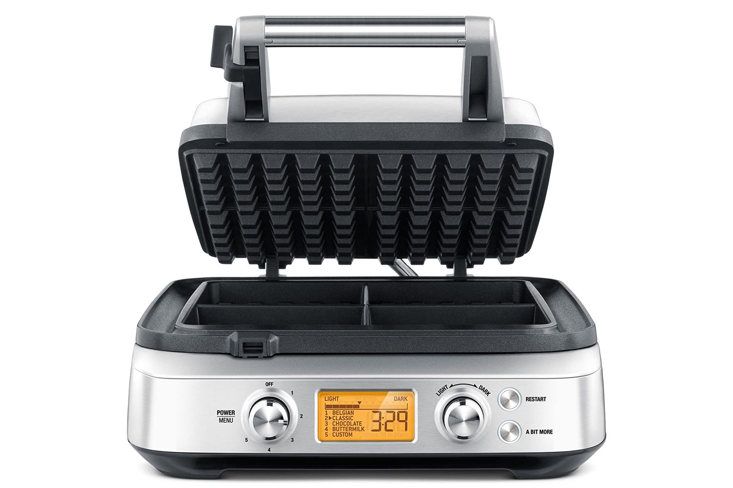 Breville BWM640XL Smart 4-Slice Waffle Maker