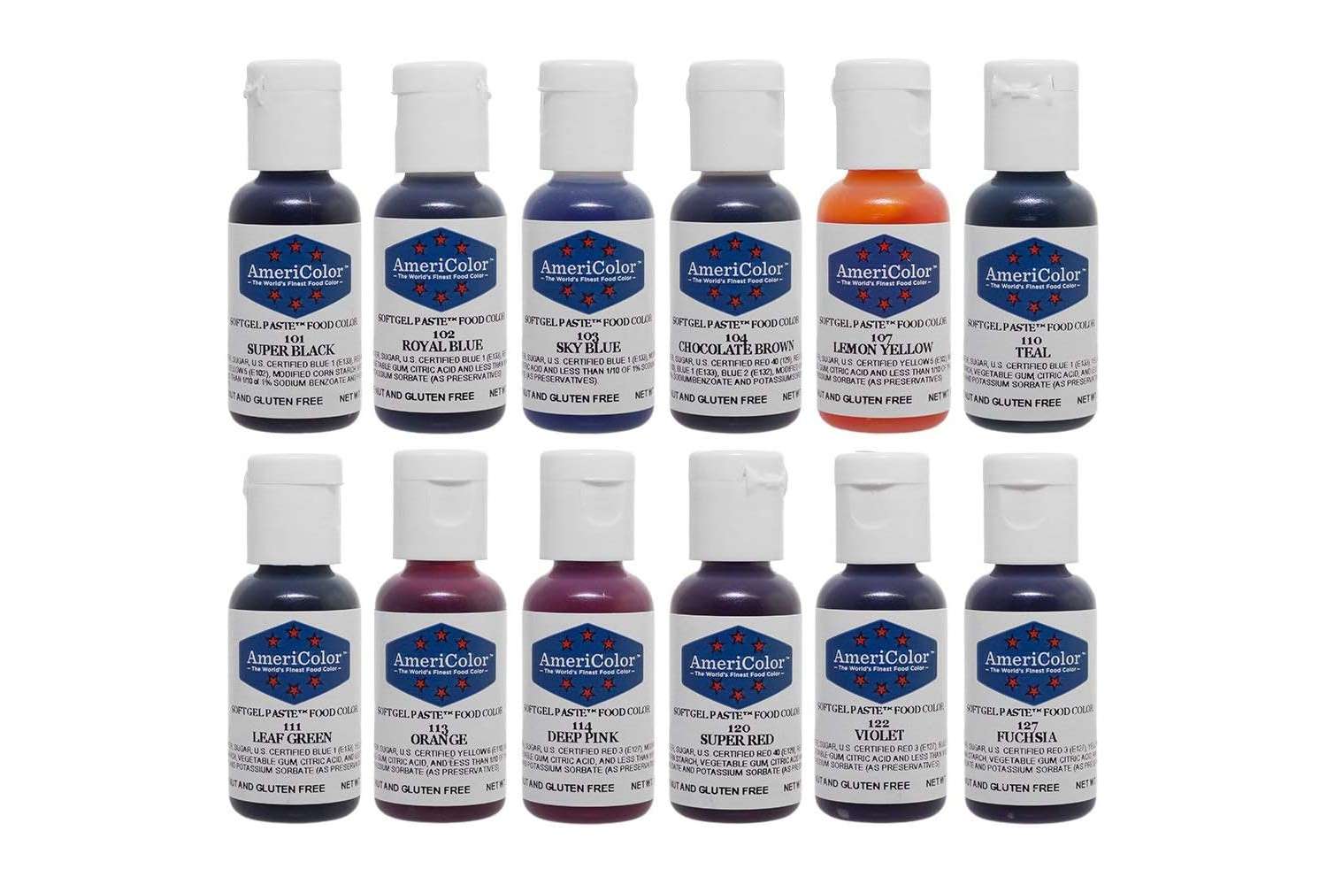 AmeriColor Soft Gel Paste Color Student Kit