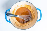 OXO Good Grips Balloon Whisk in a pot