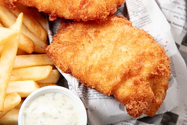 British Fish and chips
