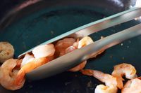 The Material Kitchen The Only Tongs picking up shrimp