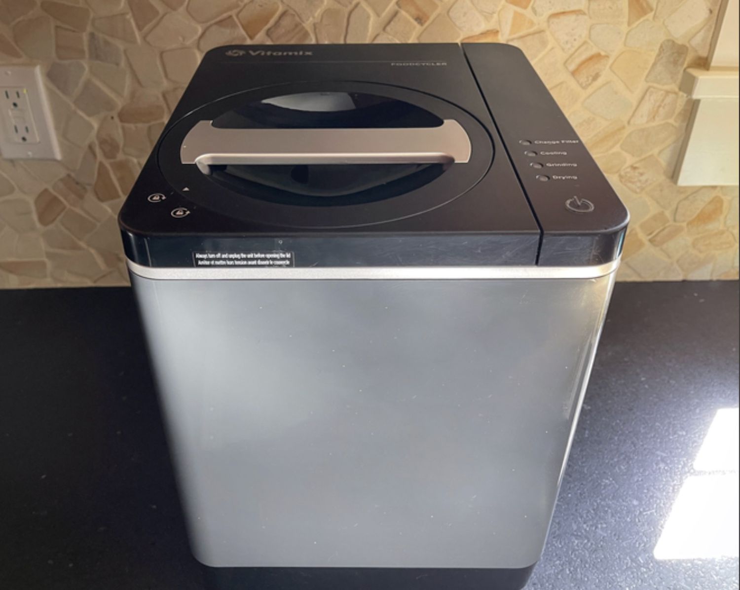 The Vitamix FoodCycler on a countertop