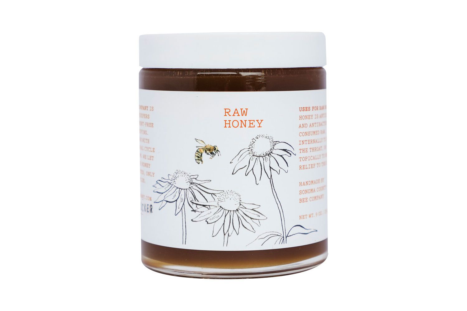 Sonoma County Bee Company Small Batch Raw Honey