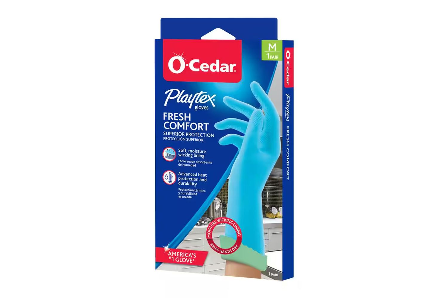 Home Depot O-Cedar Playtex Fresh Comfort Gloves