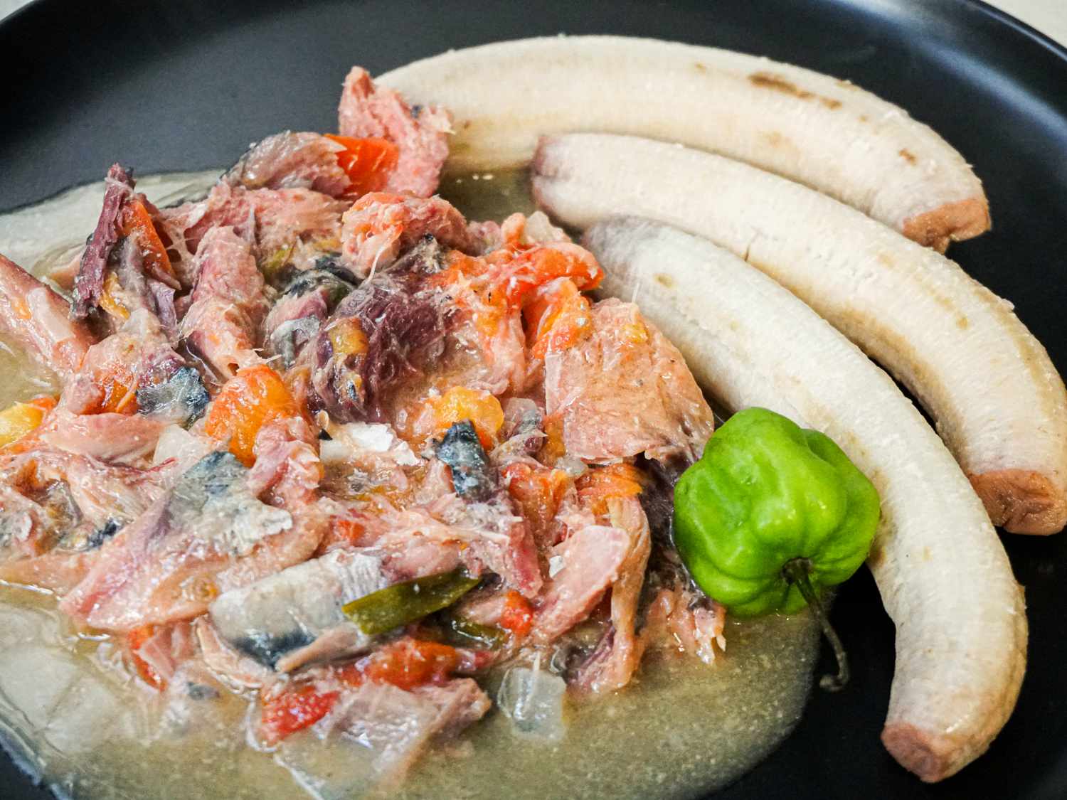 Finished plate of rundown