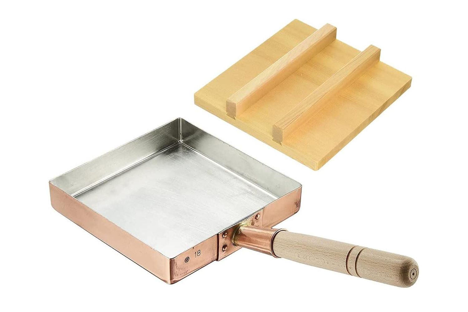 Amazon TIKUSAN Japanese Tamagoyaki Pan Omelets Copper Pan