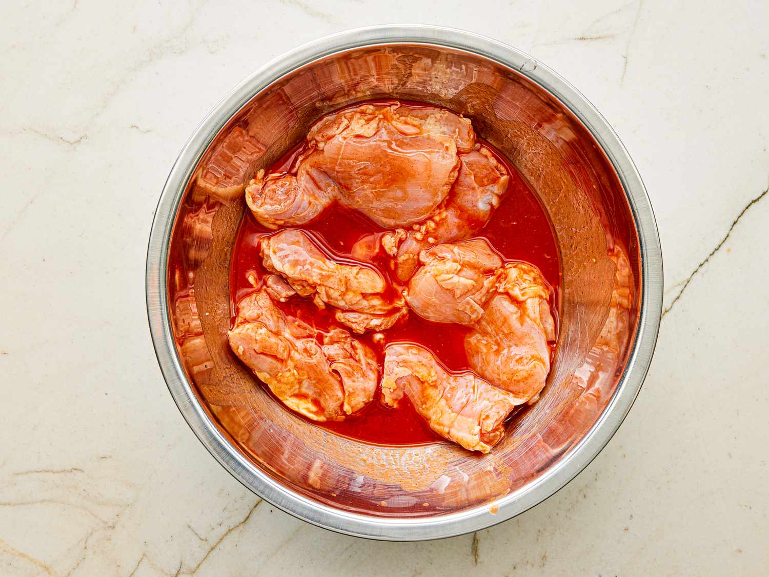 Chicken in hot sauce 