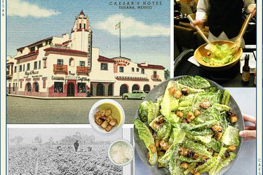 Graphic of caesar salad