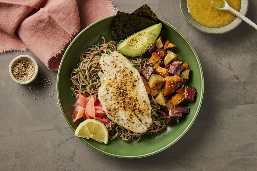 Miso Soba Noodle Bowl