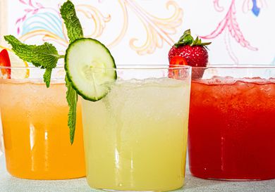 Side view of Spicy lemonade