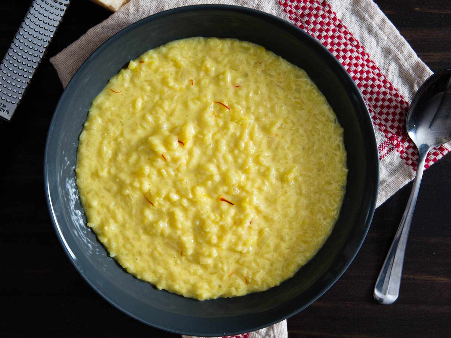 Creamy Risotto alla Milanese (Saffron Risotto)