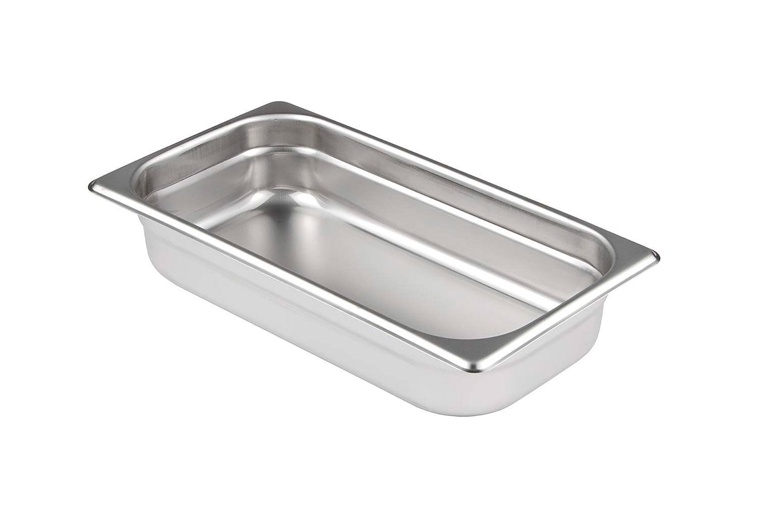 Update International 2.5&quot; Third-Size Anti-Jam Steam Table Pan