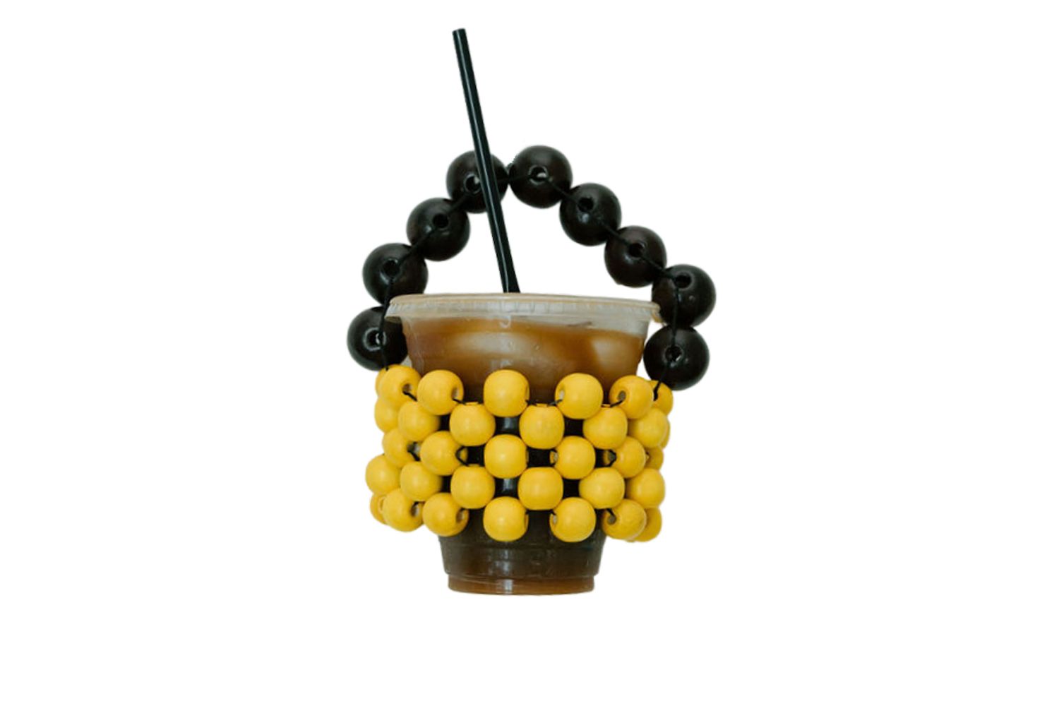 Karryokah Beaded CupholderBeaded Cupholder