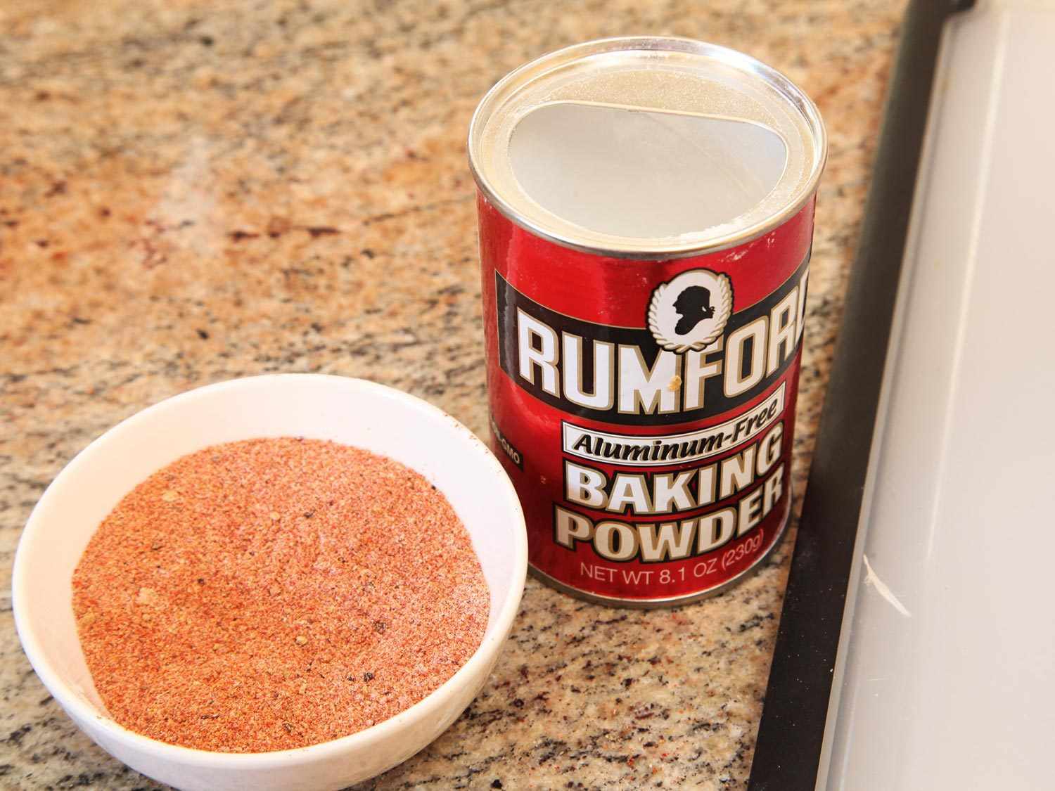 Spice rub for a smoked turkey.