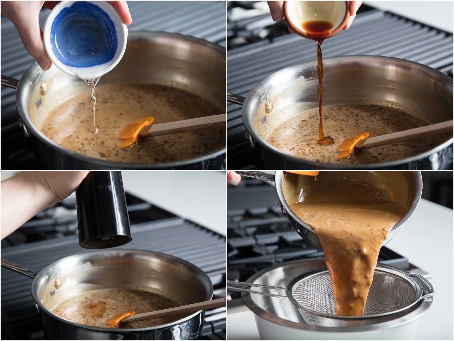 flavoring the base with orange liqueur, vanilla, and spices