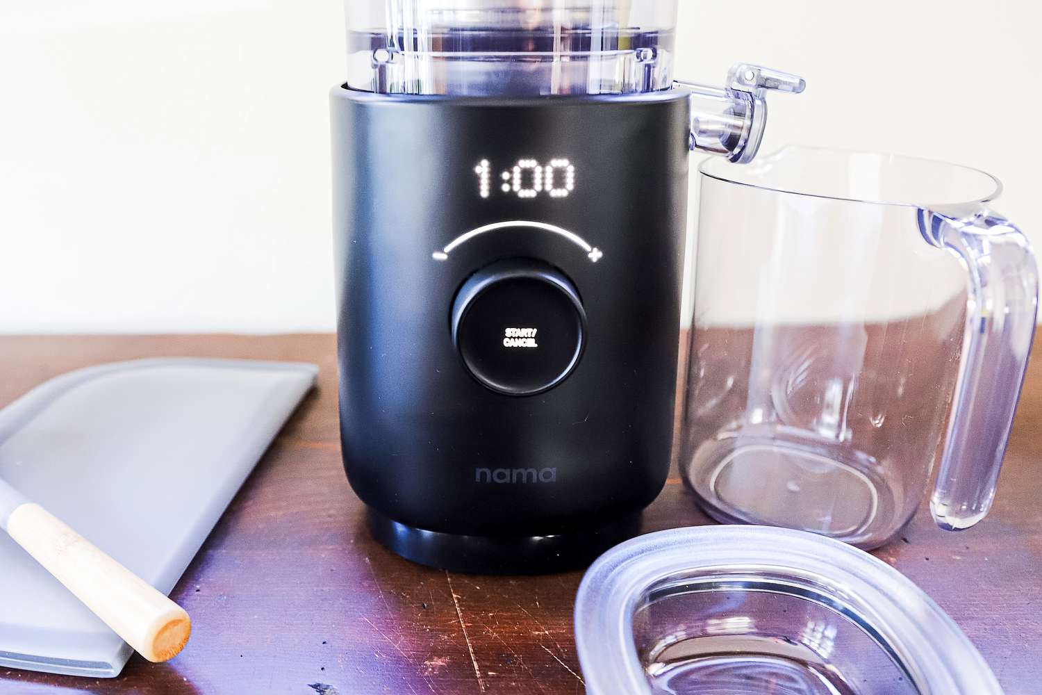 closeup of the nama's control panel