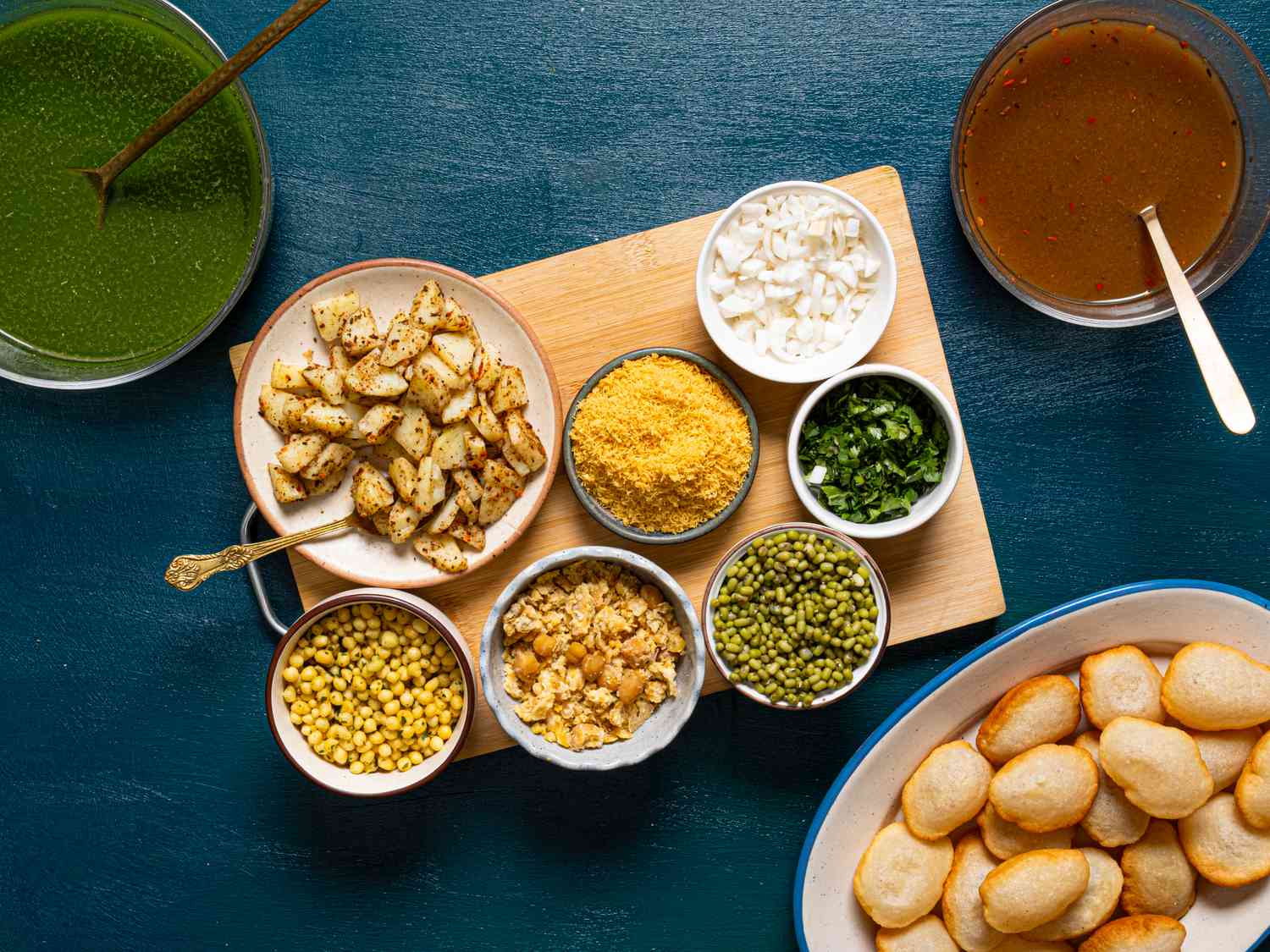 Fillings for pani puri