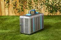 Nomad Grill and Smoker is displayed