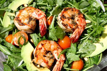 2012-05-21-219518-skillet-suppers-shrimp-arugula.JPG