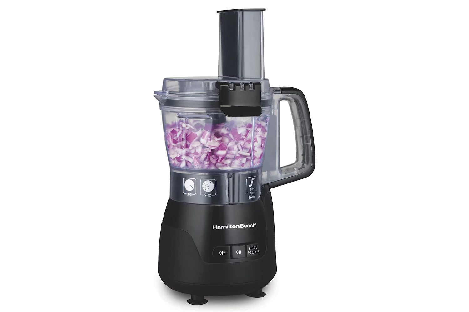 Hamilton Beach Stack &amp; Snap 4-Cup Mini Food Processor