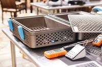 Nomad Grill and Smoker is displayed