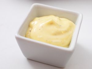 A small dish of foolproof two-minute aioli. 